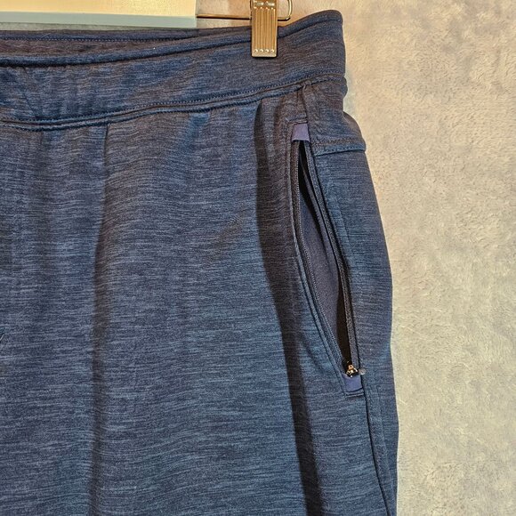 Duluth Mens XL- 34 souped up sweat Pants Navy zip pocket athletic athleisure - Picture 8 of 15